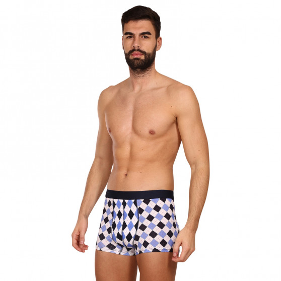 2PACK Boxers para homem Molvy multicolorido (MP-1069-BEU)