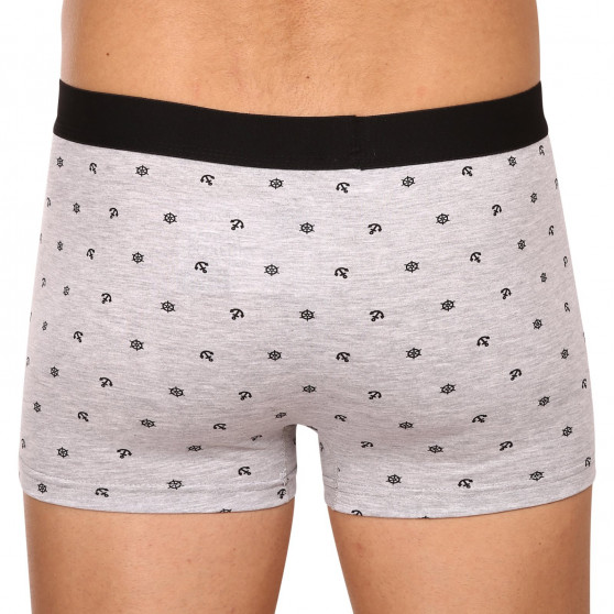 2PACK Boxers para homem Molvy cinzento (MP-1071-BEU)