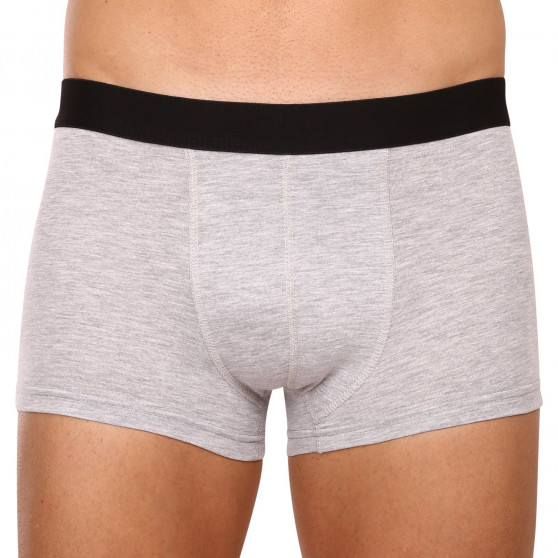 2PACK Boxers para homem Molvy cinzento (MP-1071-BEU)