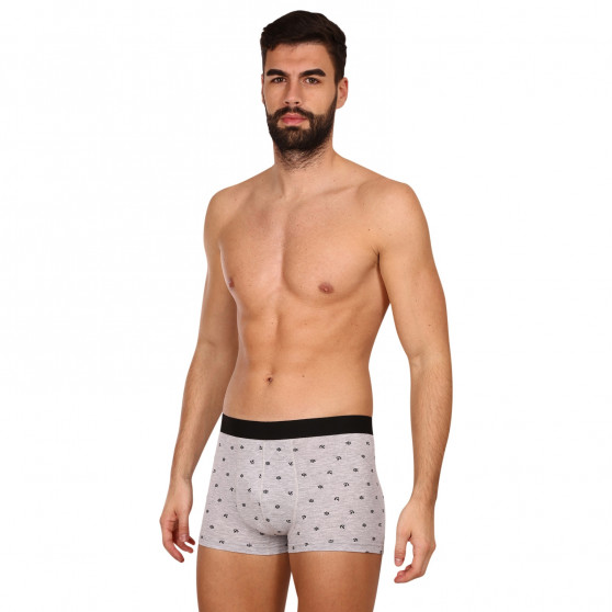 2PACK Boxers para homem Molvy cinzento (MP-1071-BEU)