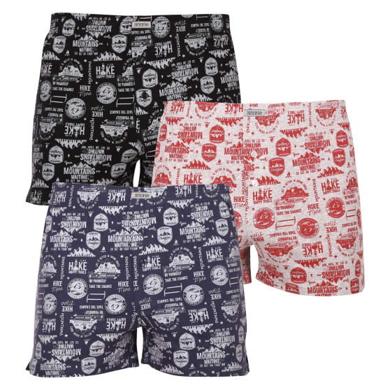 3PACK Boxers para homem Andrie multicolorido (PS 5676)