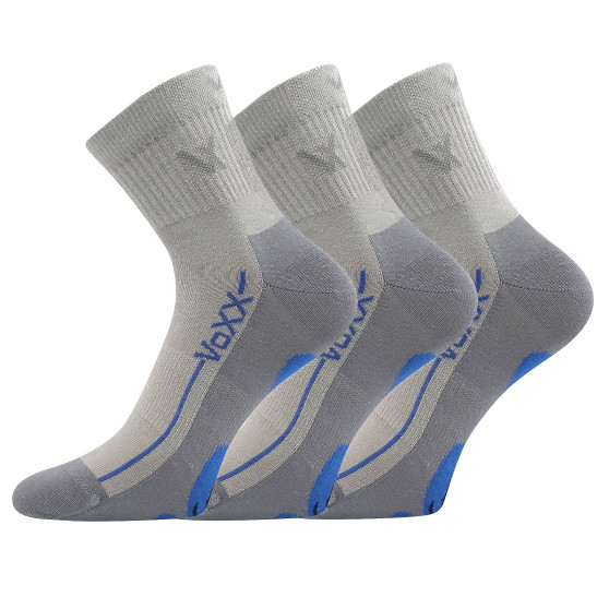 3PACK meias VoXX cinzento (Barefootan-grey)