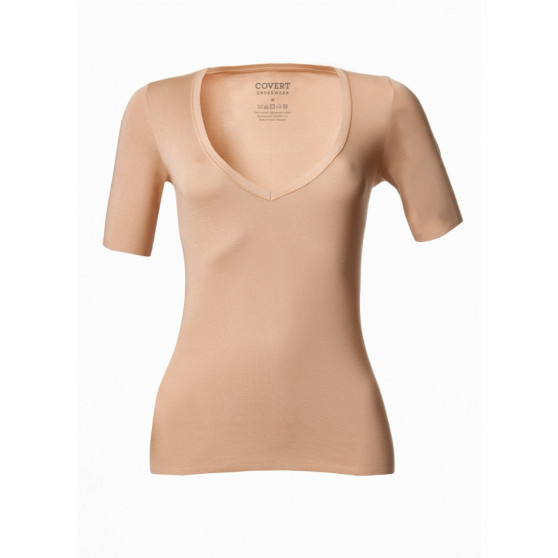 T-shirt invisível para mulher Covert bege (144309-410)