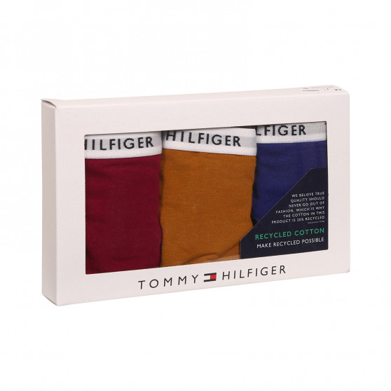 3PACK Tanga para mulher Tommy Hilfiger multicolorido (UW0UW02829 0XH)