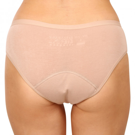 Cuecas menstruais para mulher Moove bambu beige (PHPMDR-ND)