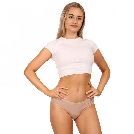 Cuecas menstruais para mulher Moove bambu beige (PHPMDR-ND)