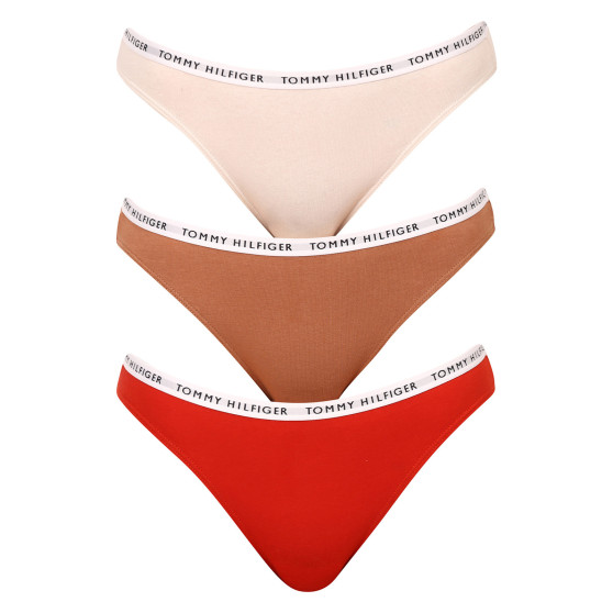 3PACK cuecas para mulher Tommy Hilfiger multicolorido (UW0UW02828 0R2)