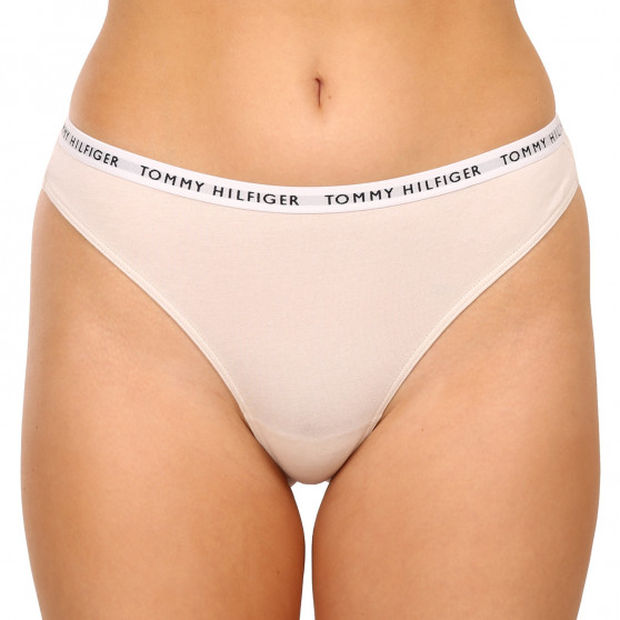 3PACK Tanga para mulher Tommy Hilfiger multicolorido (UW0UW02829 0R2)