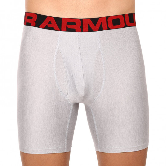 2PACK Boxers para homem Under Armour cinzento (1363619 011)