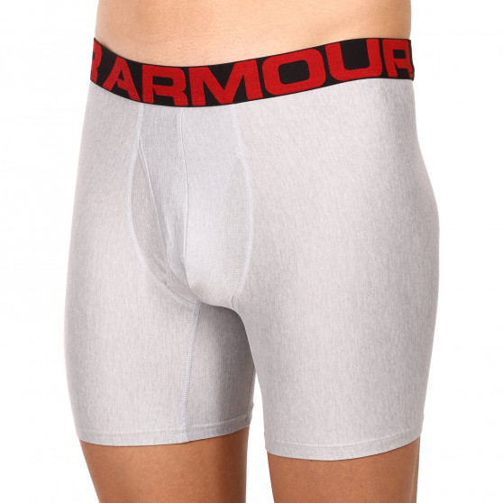 2PACK Boxers para homem Under Armour cinzento (1363619 011)