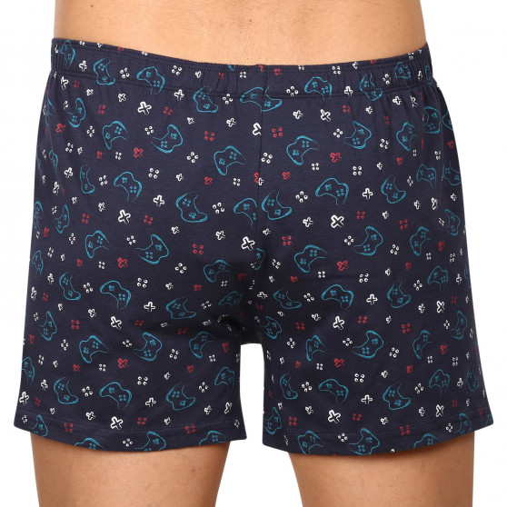 Boxers para homem Gino azul escuro (75180)