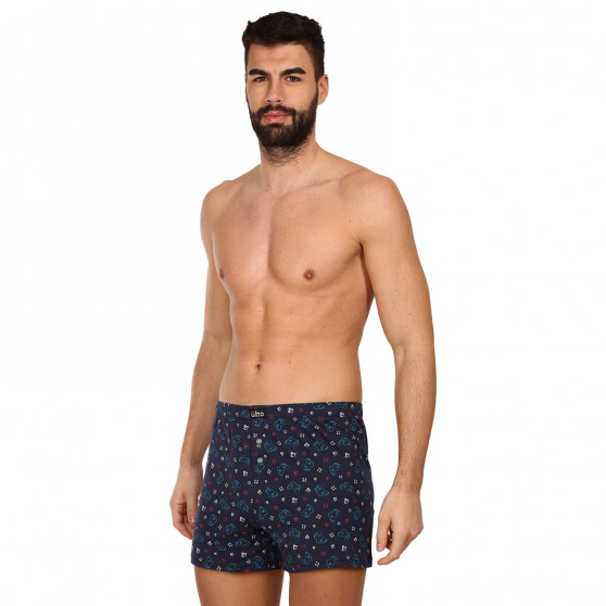 Boxers para homem Gino azul escuro (75180)