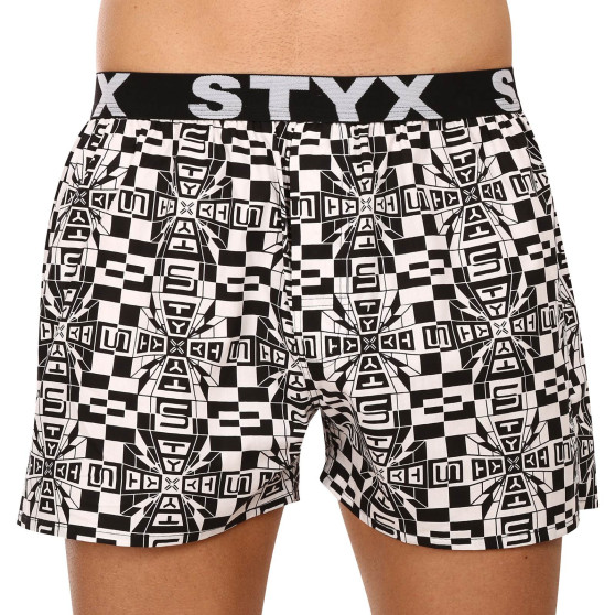 Boxers para homem Styx arte desporto borracha paradoxo (B1455)