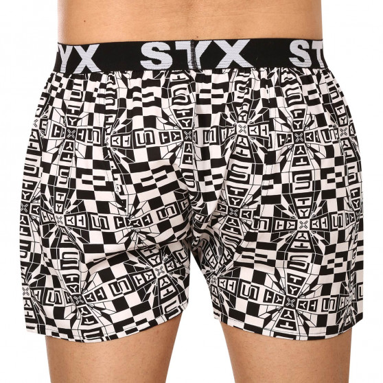 Boxers para homem Styx arte desporto borracha paradoxo (B1455)