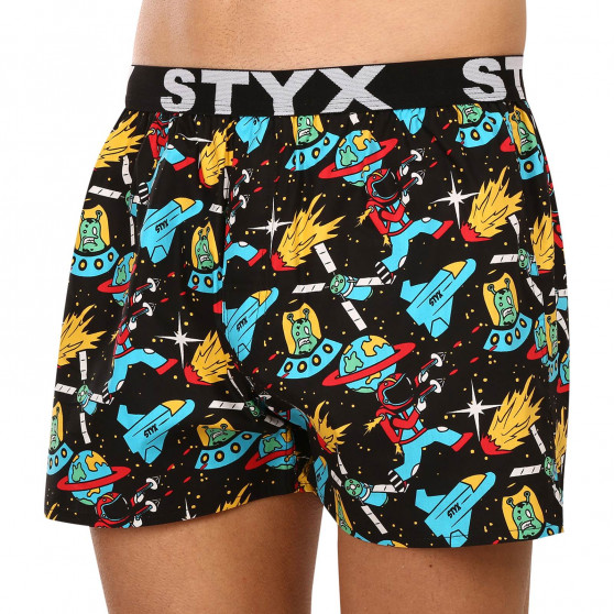 Boxers para homem Styx arte esportes borracha universe (B1551)