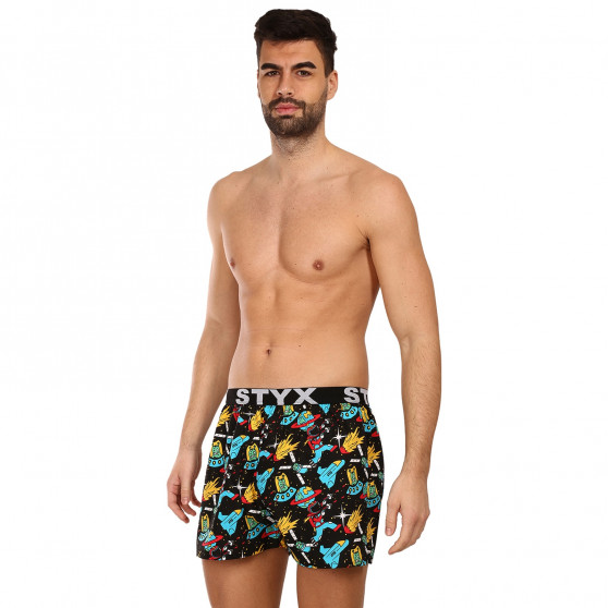 Boxers para homem Styx arte esportes borracha universe (B1551)