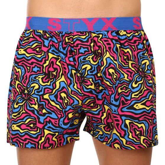 Boxers para homem Styx arte desportiva cogumelos de borracha (B1550)