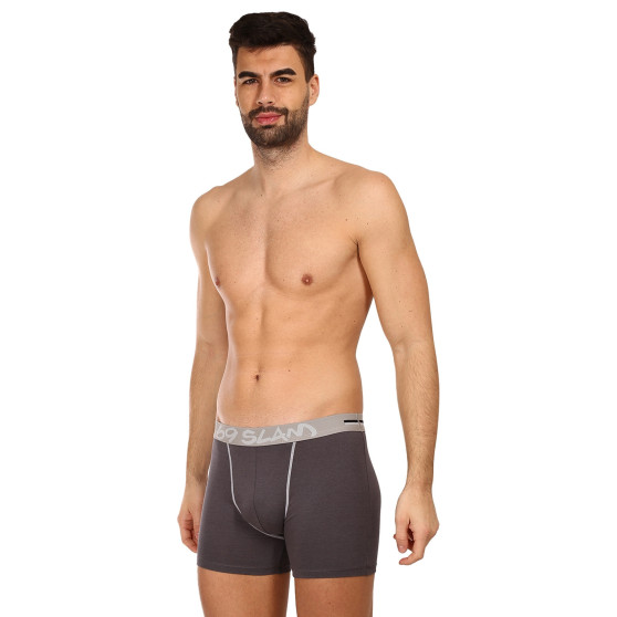 Boxers para homem 69SLAM fit bambu plain (MBVPLN-DG)