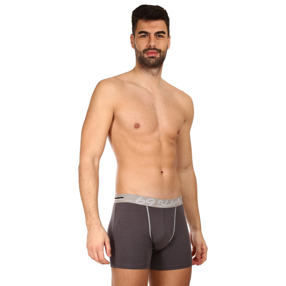 Boxers para homem 69SLAM fit bambu plain (MBVPLN-DG)