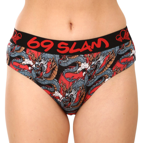 Cuecas para mulher 69SLAM moon dragon red (GWBMND-BB)