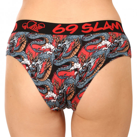 Cuecas para mulher 69SLAM moon dragon red (GWBMND-BB)