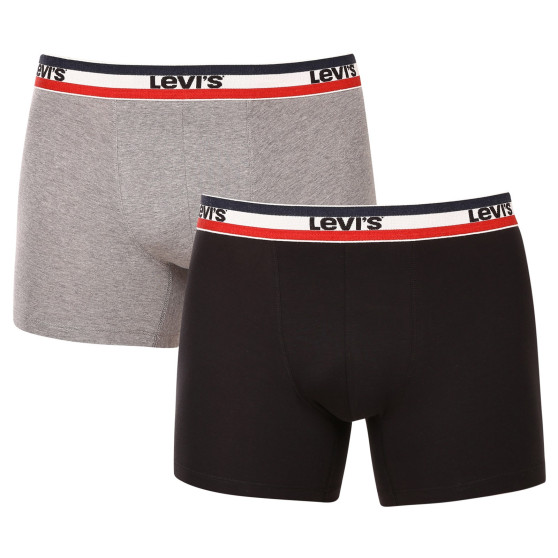 2PACK Boxers para homem Levis multicolorido (905005001 004)