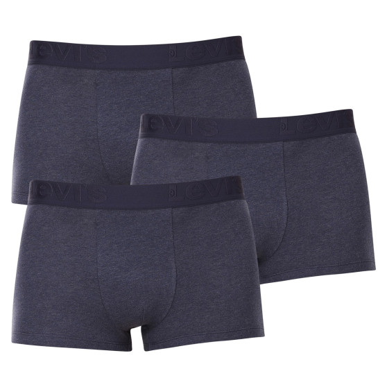 3PACK Boxers para homem Levis azul (905042001 008)