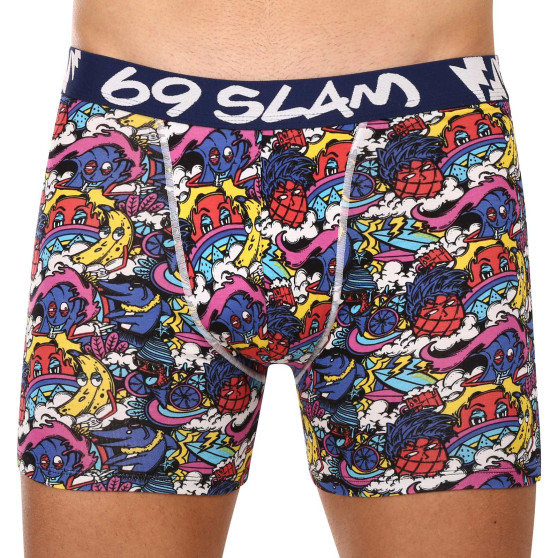 Boxers para homem 69SLAM fit bambu fruit cake (MPBFRC-BB)