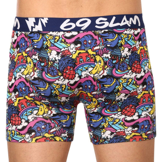 Boxers para homem 69SLAM fit bambu fruit cake (MPBFRC-BB)