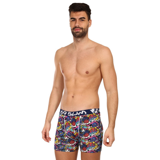 Boxers para homem 69SLAM fit bambu fruit cake (MPBFRC-BB)