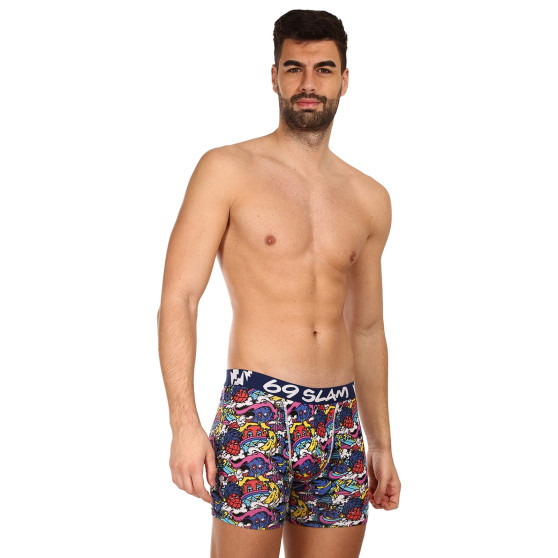 Boxers para homem 69SLAM fit bambu fruit cake (MPBFRC-BB)