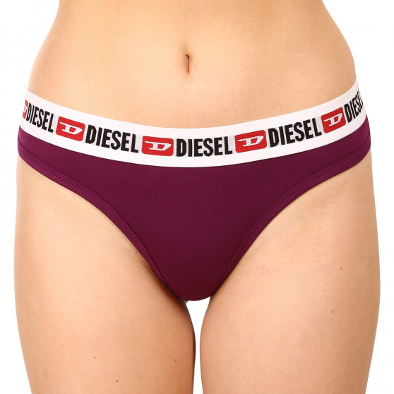 3PACK Tanga para mulher Diesel multicolorido (00SE0K-0EAXL-E6463)