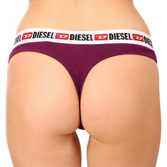 3PACK Tanga para mulher Diesel multicolorido (00SE0K-0EAXL-E6463)