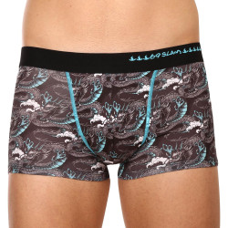 Boxers para homem 69SLAM hip moon dragon azul (MSYMNB-PO)