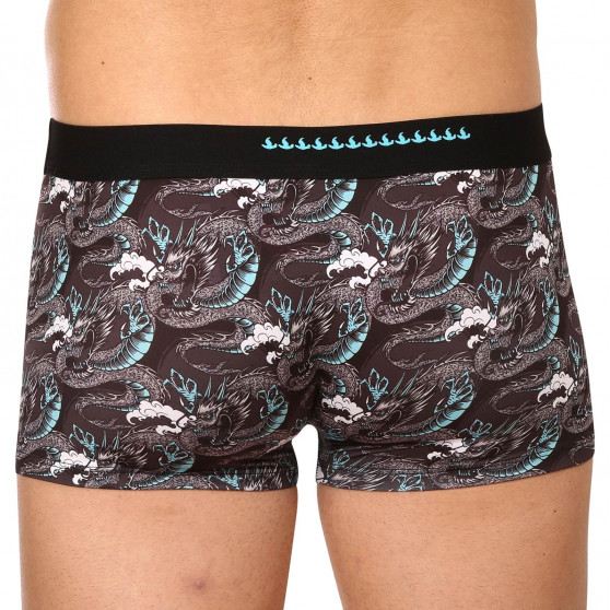 Boxers para homem 69SLAM hip moon dragon azul (MSYMNB-PO)