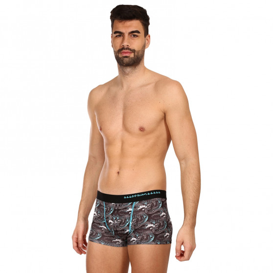 Boxers para homem 69SLAM hip moon dragon azul (MSYMNB-PO)