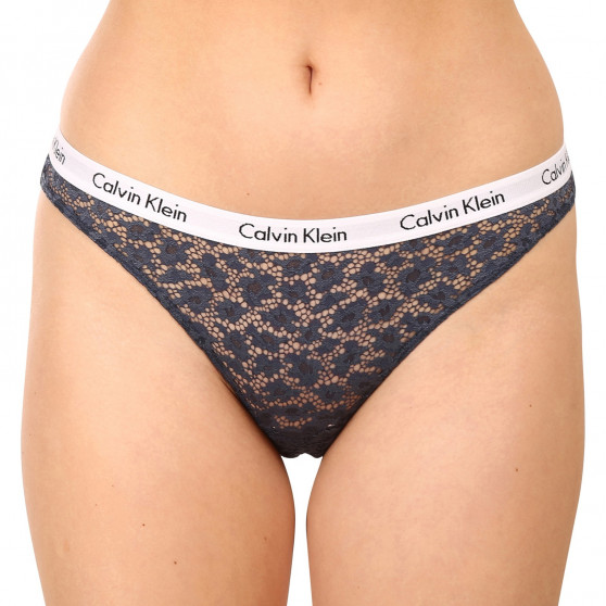 3PACK cuecas para mulher Calvin Klein superdimensionado multicolorido (QD3975E-6Q2)