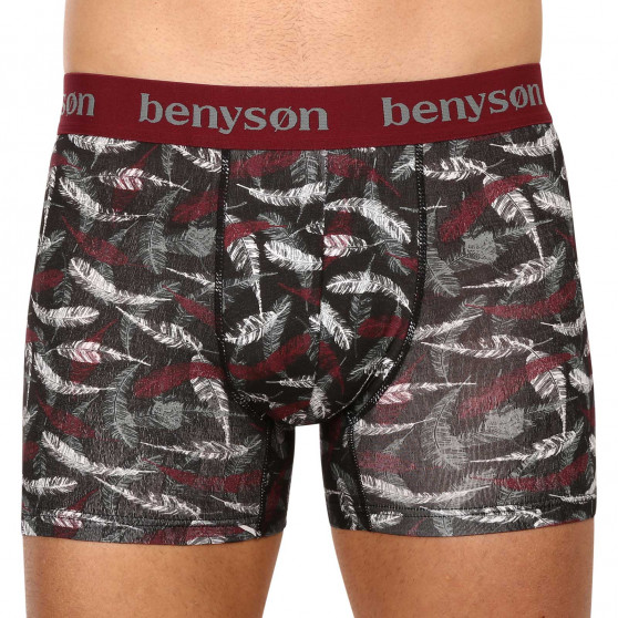 3PACK Boxers para homem Benysøn bambu multicolorido (BENY-7010)