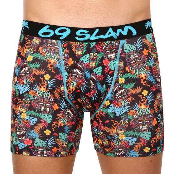 Boxers para homem 69SLAM fit hawaiian tiki (MBYHWT-PO)