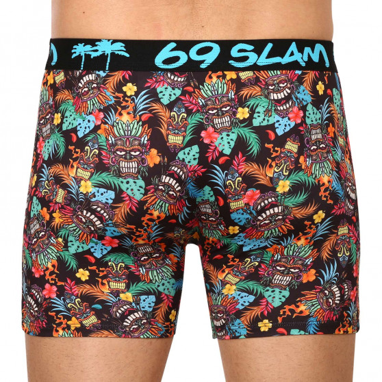 Boxers para homem 69SLAM fit hawaiian tiki (MBYHWT-PO)