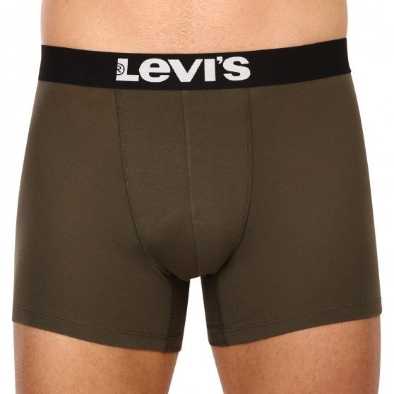 2PACK Boxers para homem Levis green (905001001 011)