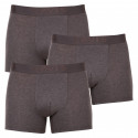 3PACK Boxers para homem Levis cinzento (905045001 007)