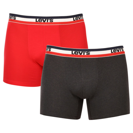 2PACK Boxers para homem Levis multicolorido (905005001 786)