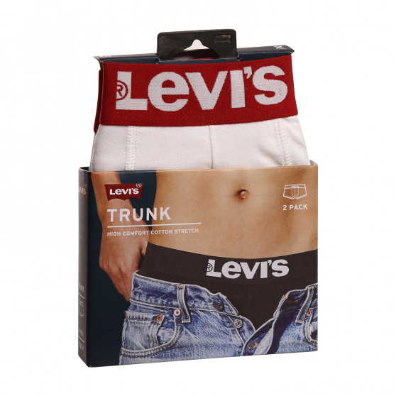 2PACK Boxers para homem Levis branco (905002001 317)