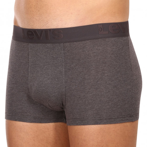 3PACK Boxers para homem Levis cinzento (905042001 007)