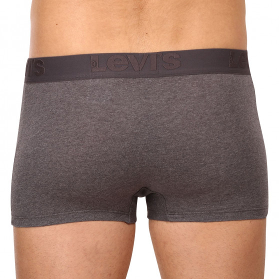 3PACK Boxers para homem Levis cinzento (905042001 007)