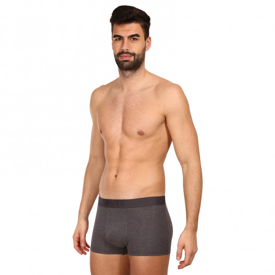 3PACK Boxers para homem Levis cinzento (905042001 007)