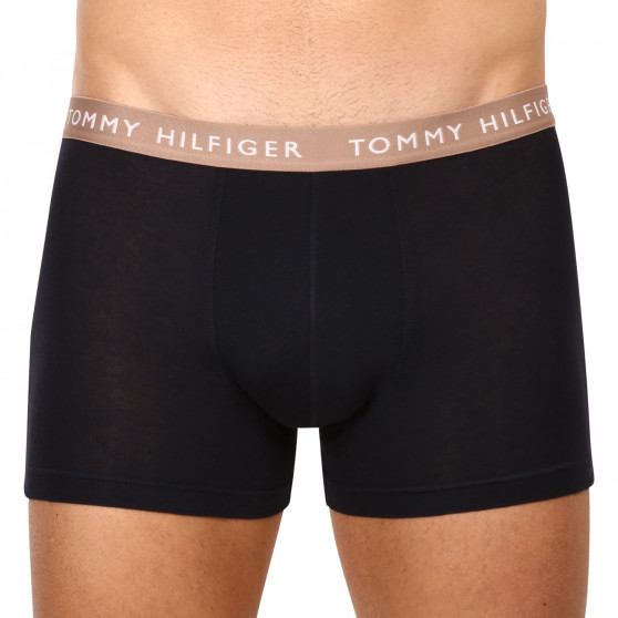 3PACK Boxers para homem Tommy Hilfiger azul escuro (UM0UM02324 0V1)