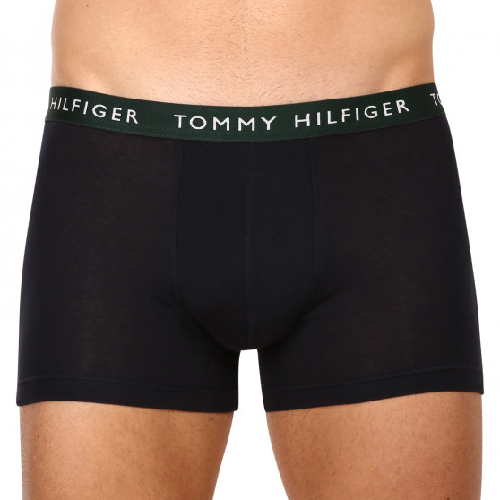 3PACK Boxers para homem Tommy Hilfiger azul escuro (UM0UM02324 0V1)