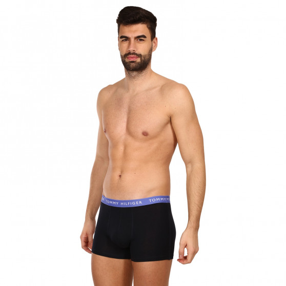 3PACK Boxers para homem Tommy Hilfiger azul escuro (UM0UM02324 0V1)